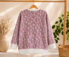 Oversized Sweater "unendlich geliebt" Größe 111-116cm – Bild 3